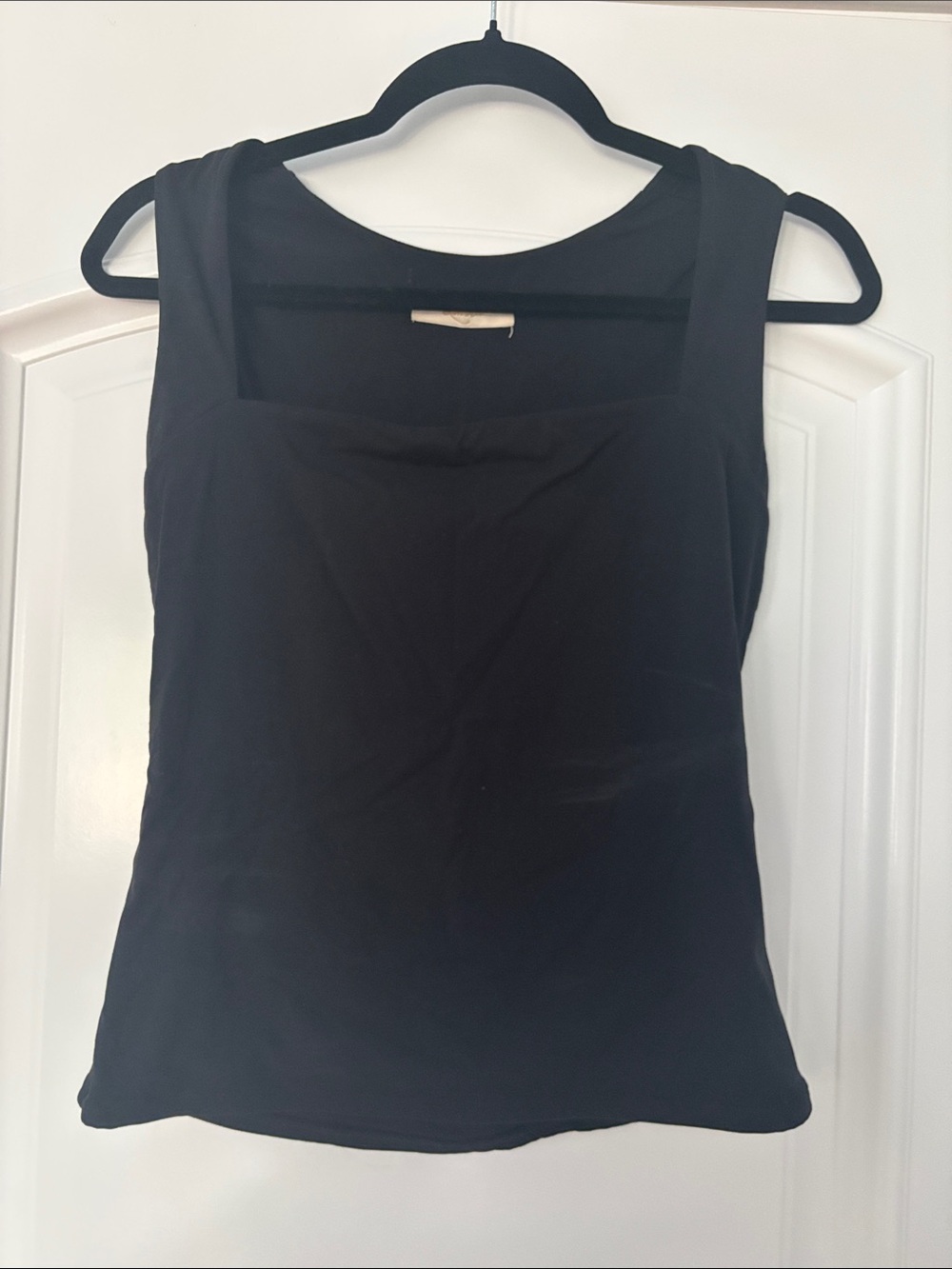 Square neck tank top